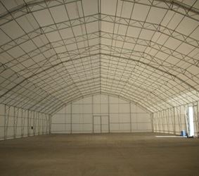 خيمة مستودع موشورية